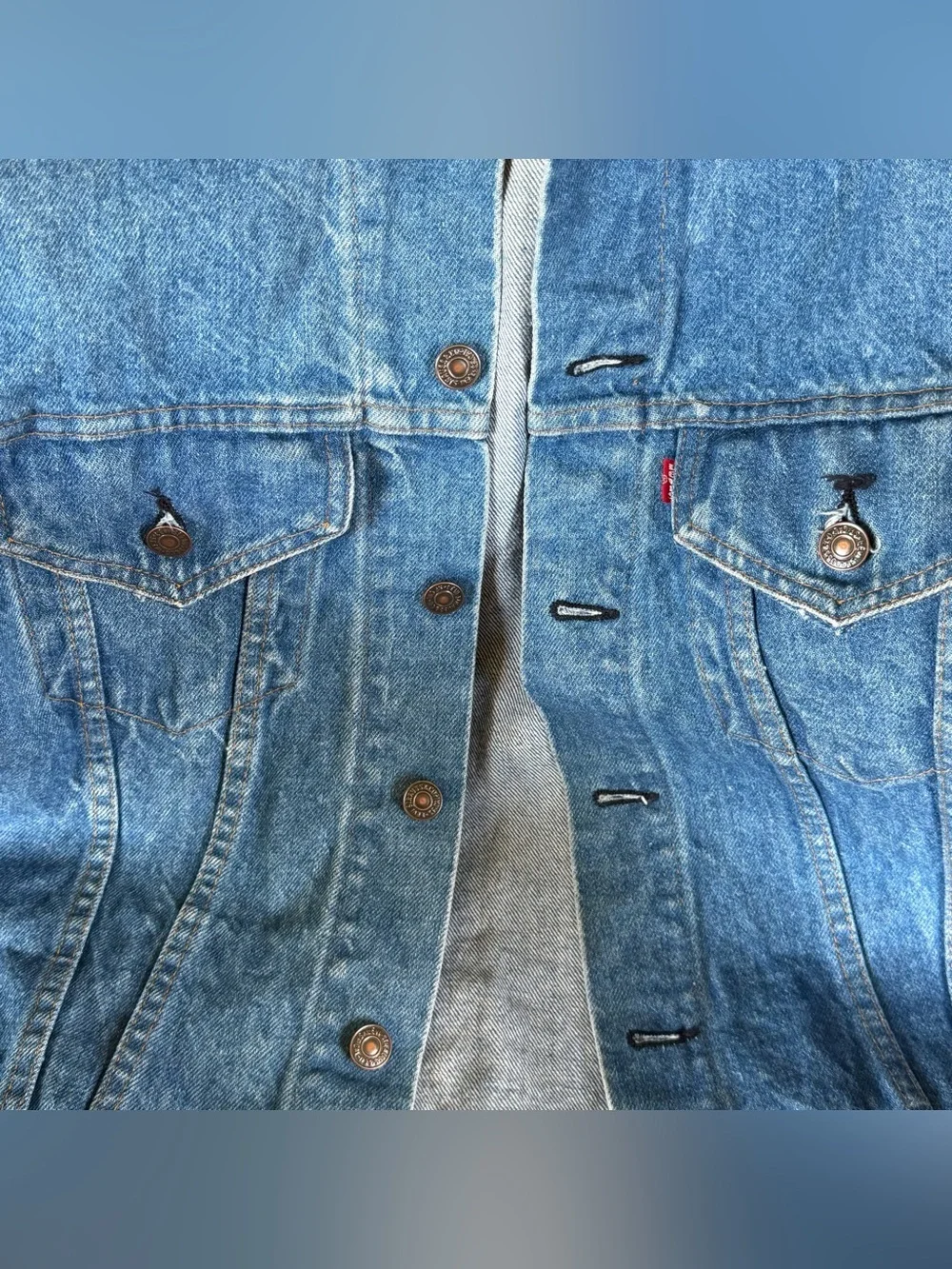 Vintage Made in USA Levi's Trucker Denim Jacket - Picture 5 of 5